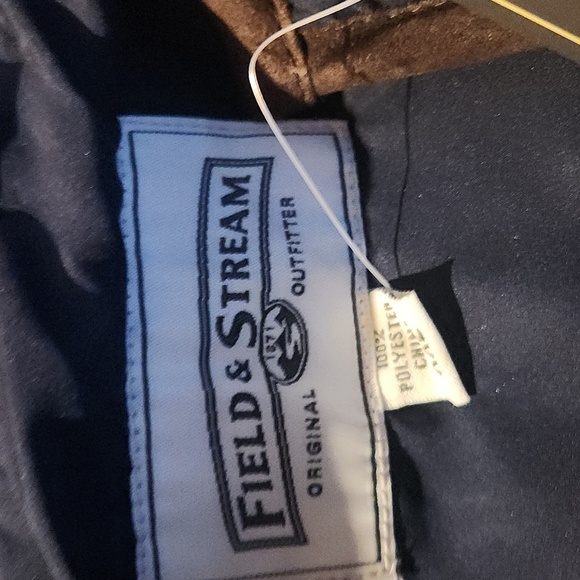 Field & Stream Men's Quilted Navy Vest - Picture 4 of 5